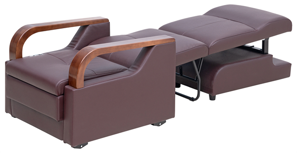 adjustable attendant reclining hospital seat chair