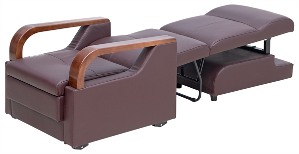 adjustable attendant reclining hospital seat chair