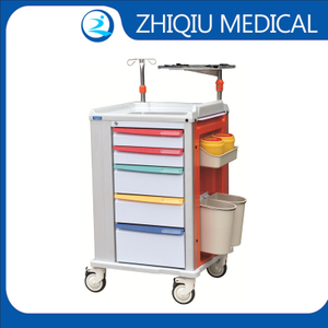 ZQ-ET-610-01H Abs Medication For Emergency Trolley Cart
