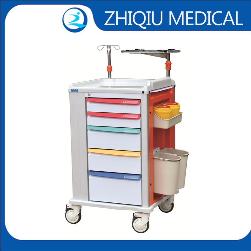 ZQ-ET-610-01H Abs Medication For Emergency Trolley Cart