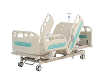 ZQ-BE4-1B 5-Function Electric Hospital Bed with Adjustable Height & Auto-Contour – China Manufacturer