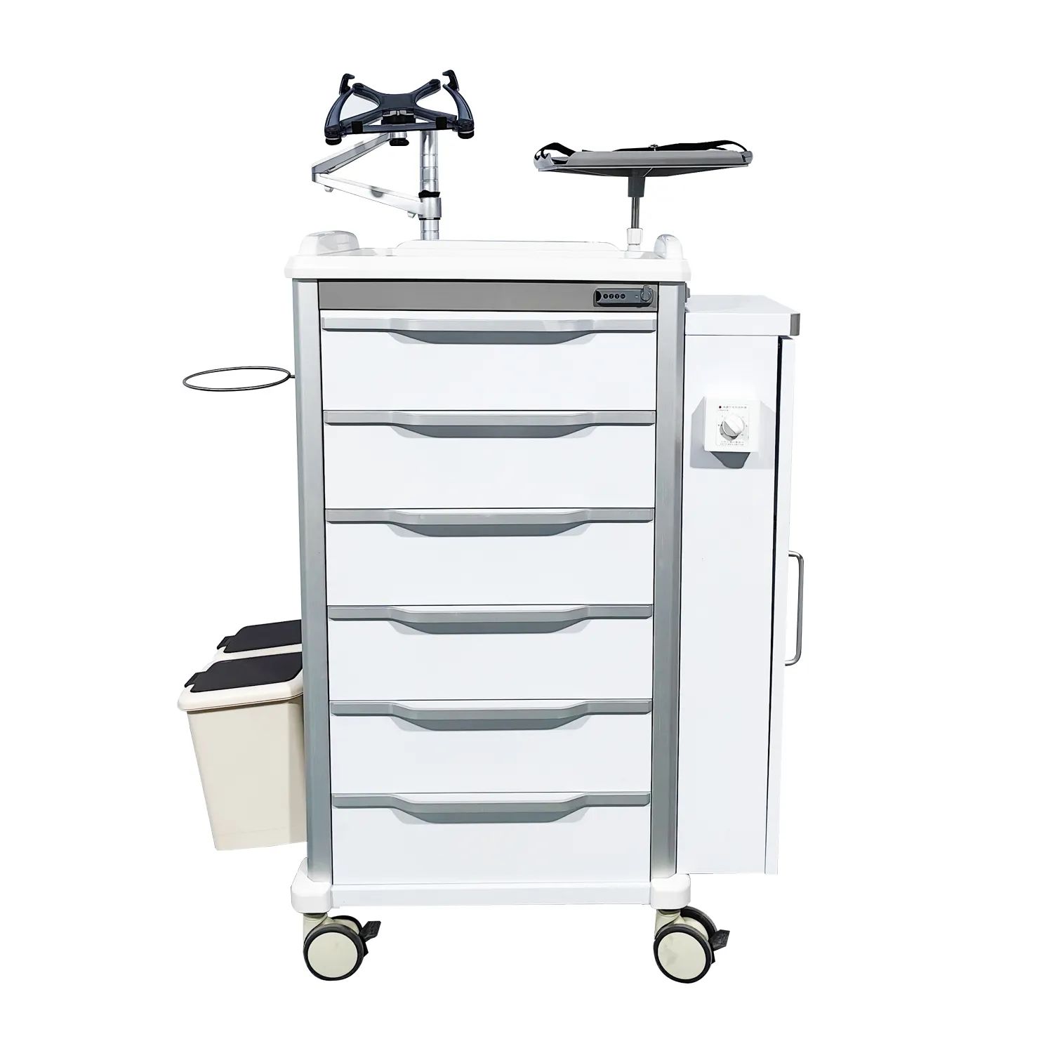 6 drawer Isolation carts