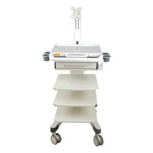 ABS Worktop Hospital Trolley Adjustable ultrasound cart