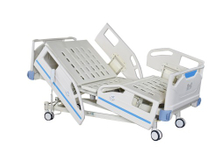 ZQ-BE4-14B Electric Hospital Bed with Emergency Stop Button | ICU Safety Bed China