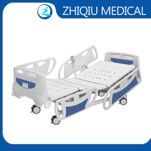 Five-function Electric Medical ICU Bed for Medical Electric Lateral Tilt Hospital Bed