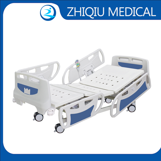 Five-function Electric Medical ICU Bed for Medical Electric Lateral Tilt Hospital Bed