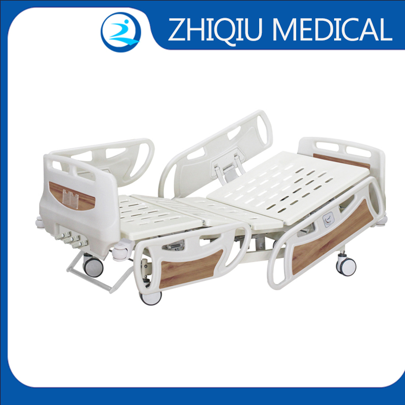 China Manufacturer Three Function Manual Hospital Bed with Easy Controls