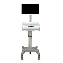 ZQ-YQ-C19R01 Adjustable Height Mobile Computing Workstation Cart | Hospital Use