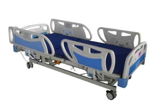 ICU electric bed with remote and CPR