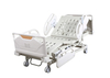Full-electric hospital bed with CPR and central locking castors