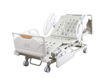 ZQ-BE4-18B Full-Electric Hospital Bed with Central Lock Castors & CPR Release | Wholesale