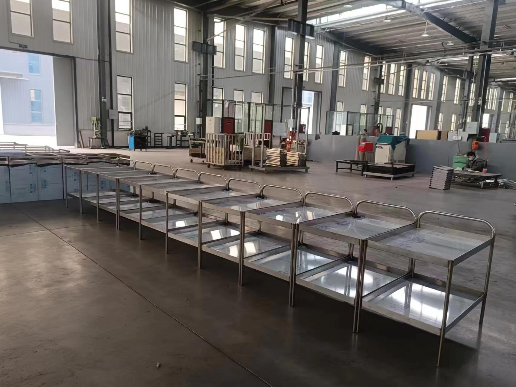 OEM stainless steel trolley assembled