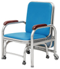 Stainless Steel Folding Accompany Chair Sleeping Hospital Sofa Bed