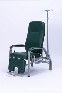 Infusion recliner with table| IV therapy lounge chair|Reclining hospital infusion chair