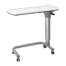 ZQ-BT-T01 Tilt Top Adjustable Height Tilted Bedside Table with Aluminum Guardrails