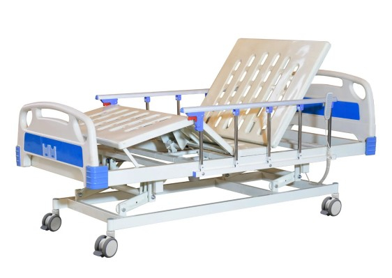 Electric Hospital Bed with Aluminum Side Rails | China Supplier